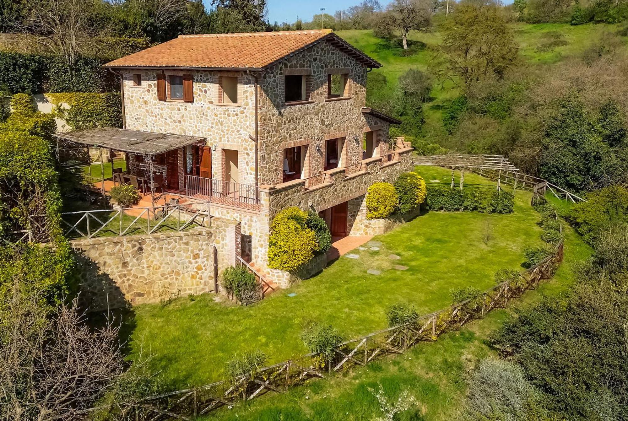 Home With A View In Scansano, Tuscany المظهر الخارجي الصورة