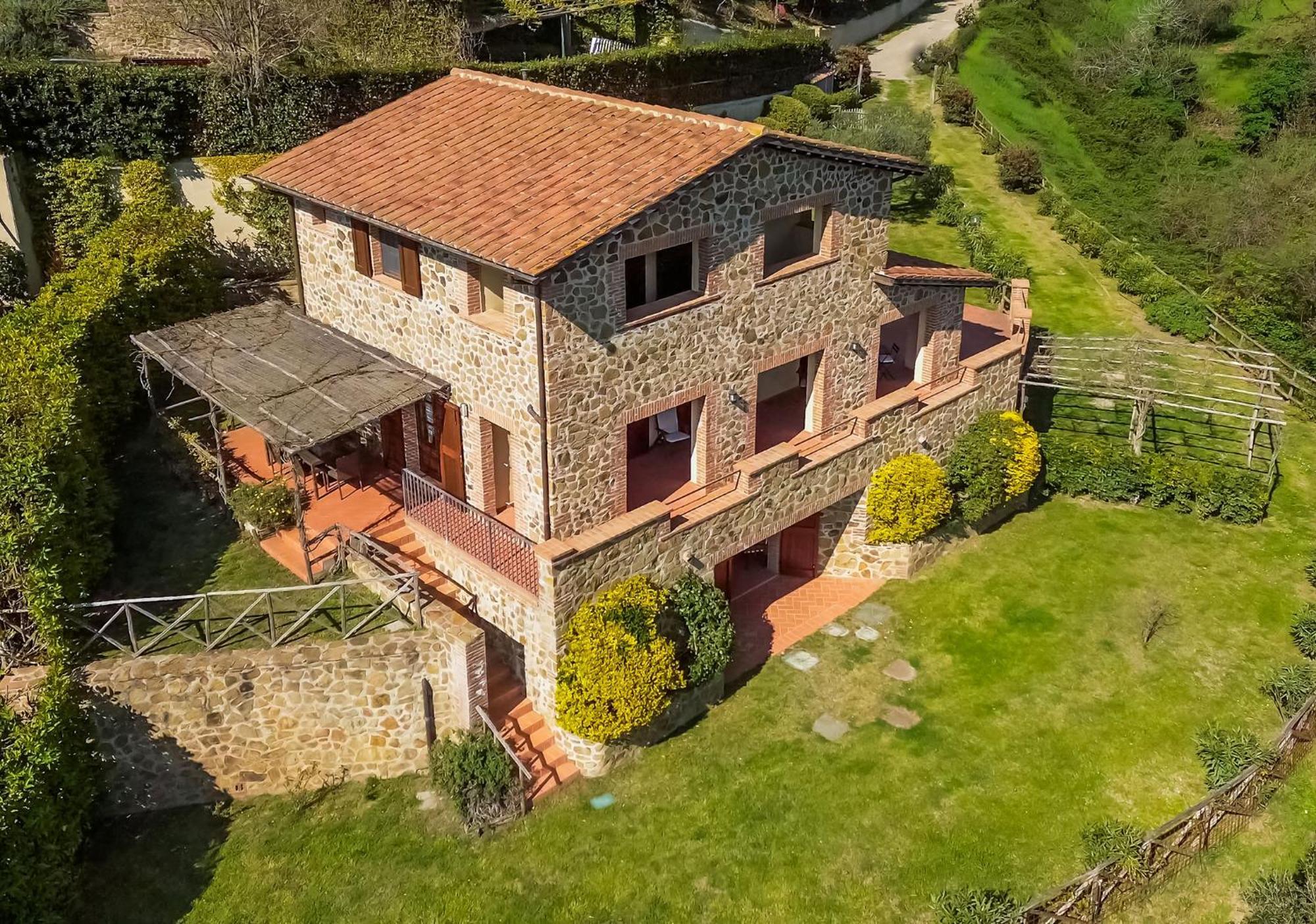 Home With A View In Scansano, Tuscany المظهر الخارجي الصورة